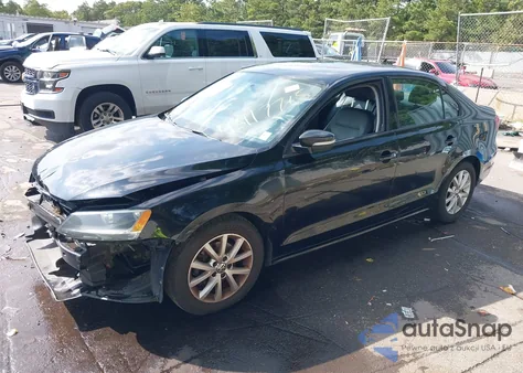 2012 Volkswagen Jetta 2.5L Se из США, поврежденный, VIN 3VWDP7AJ6CM323996